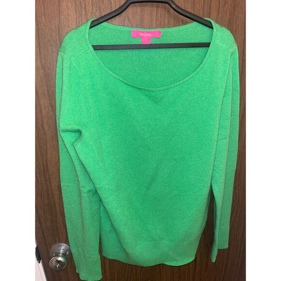 Lilly Pulitzer Fairley Cashmere Sweater in Size L - Picture 4 of 11